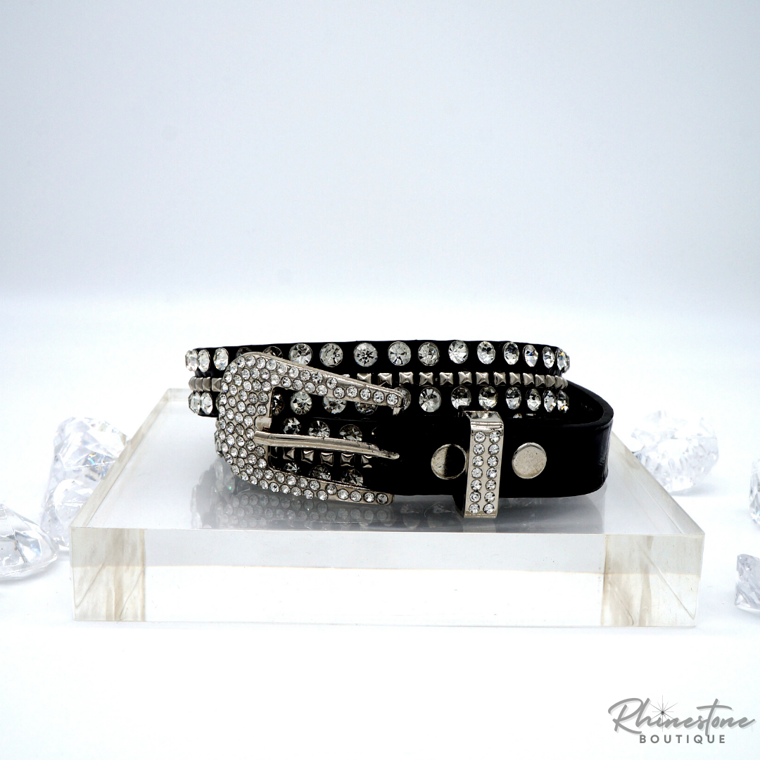 Rhinestone Western Belt